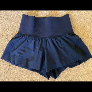 Lulu lemon running shorts (older style), COLOR: black, SIZE: 2